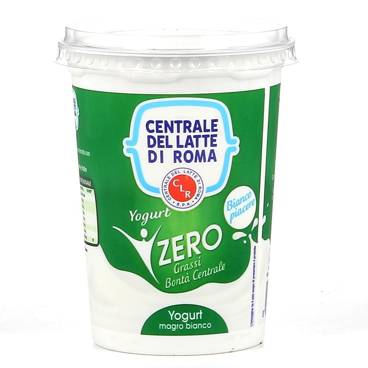 Centrale del Latte di Roma Yogurt Magro Bianco Zero Grassi 500 g