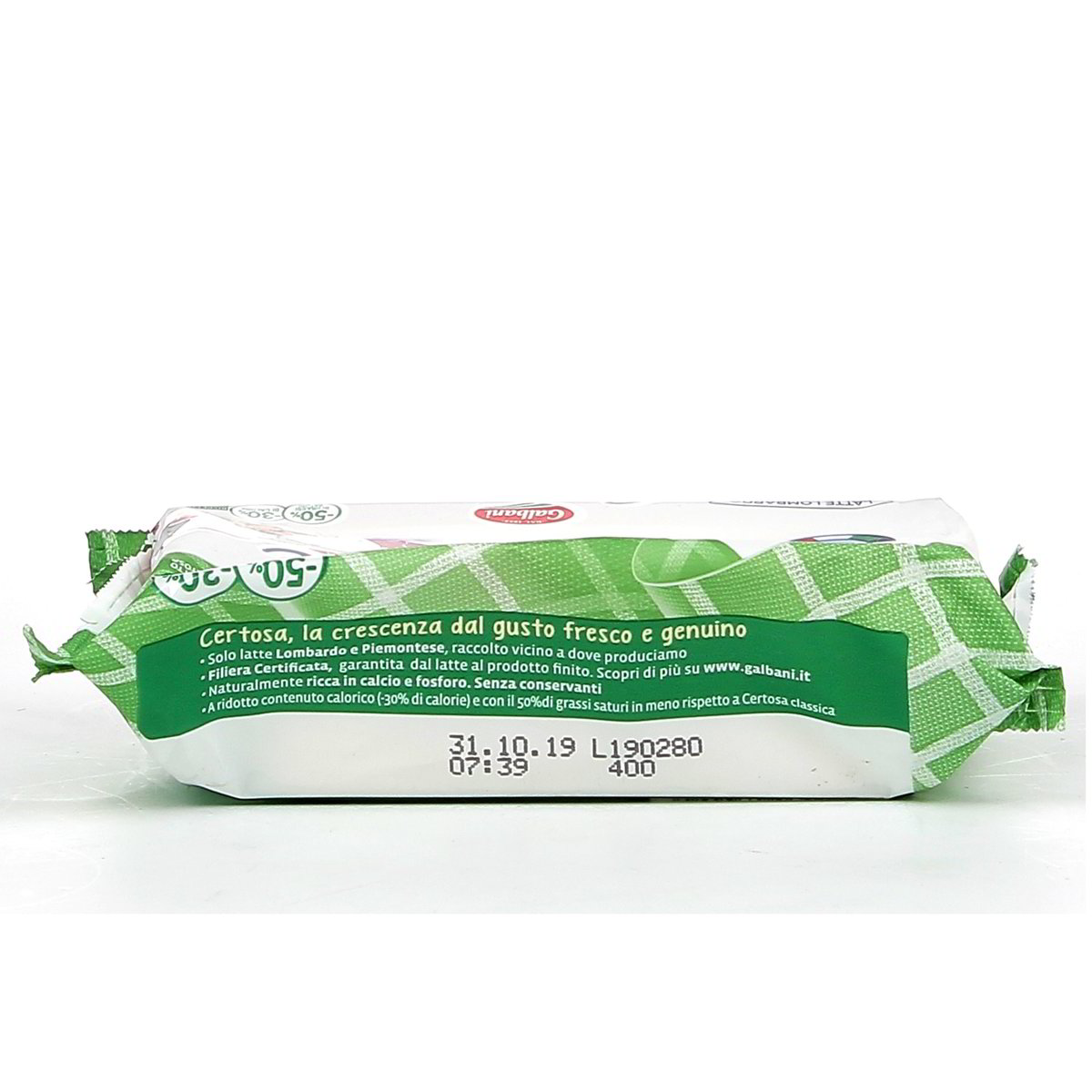 Galbani Certosa Crescenza Italiana 165 g — immagine 3