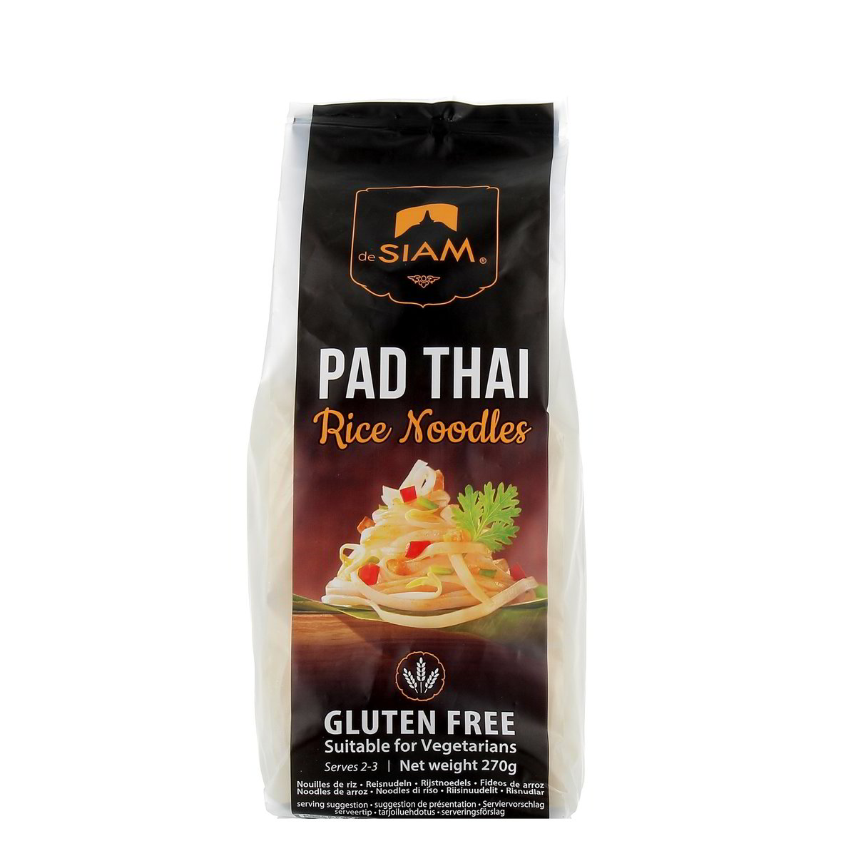 DE Siam Pad Thai Rice Noodles 270 g