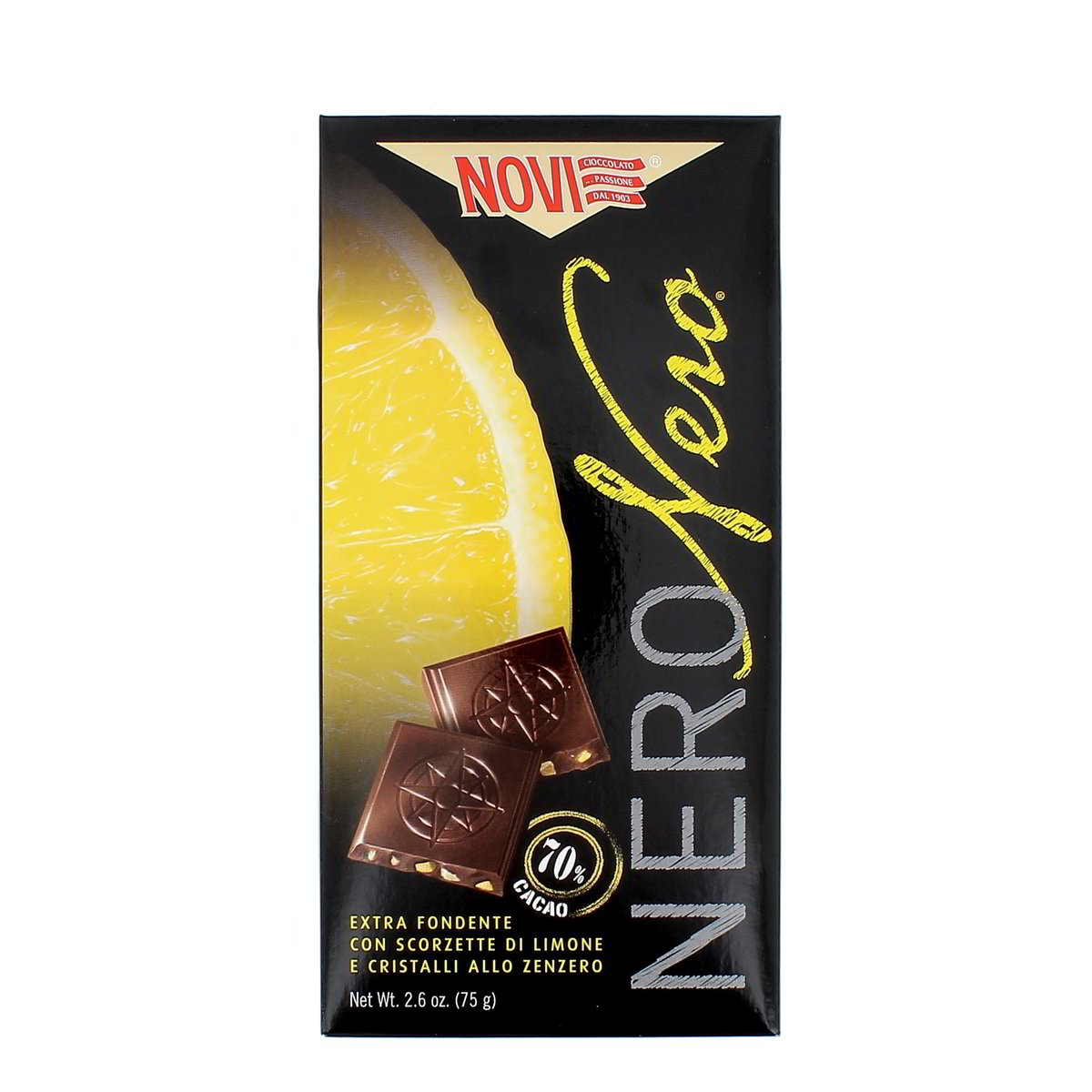 Novi Nero Nero Limone / Zenzero 75 g