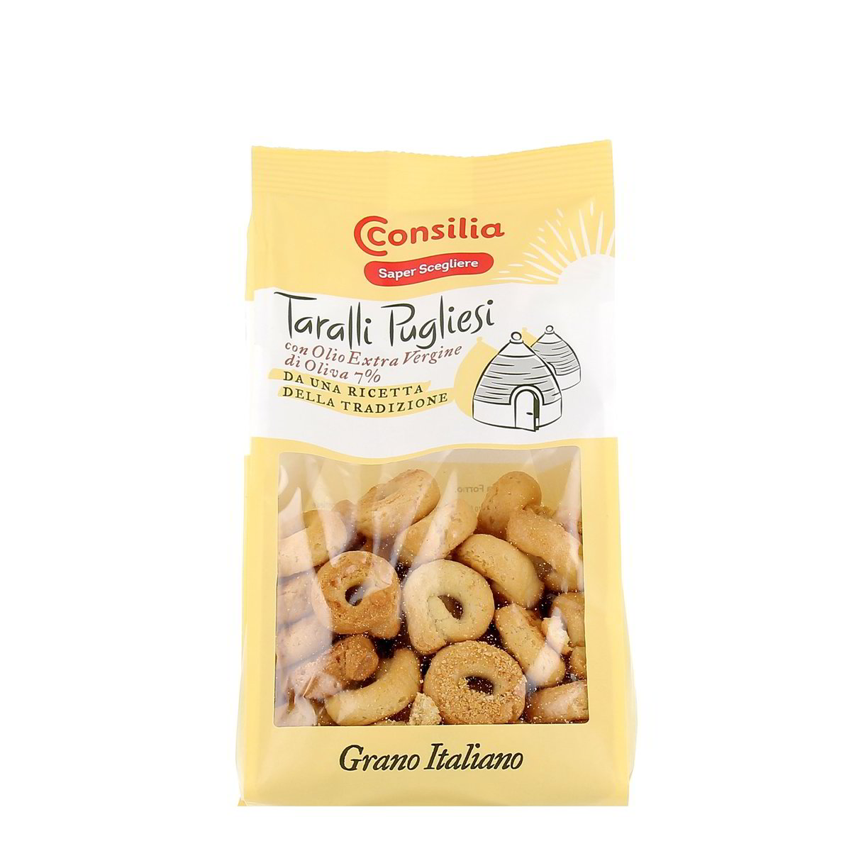 Consilia Taralli Pugliesi Con Olio Extra Vergine Di Oliva 7% 250 g