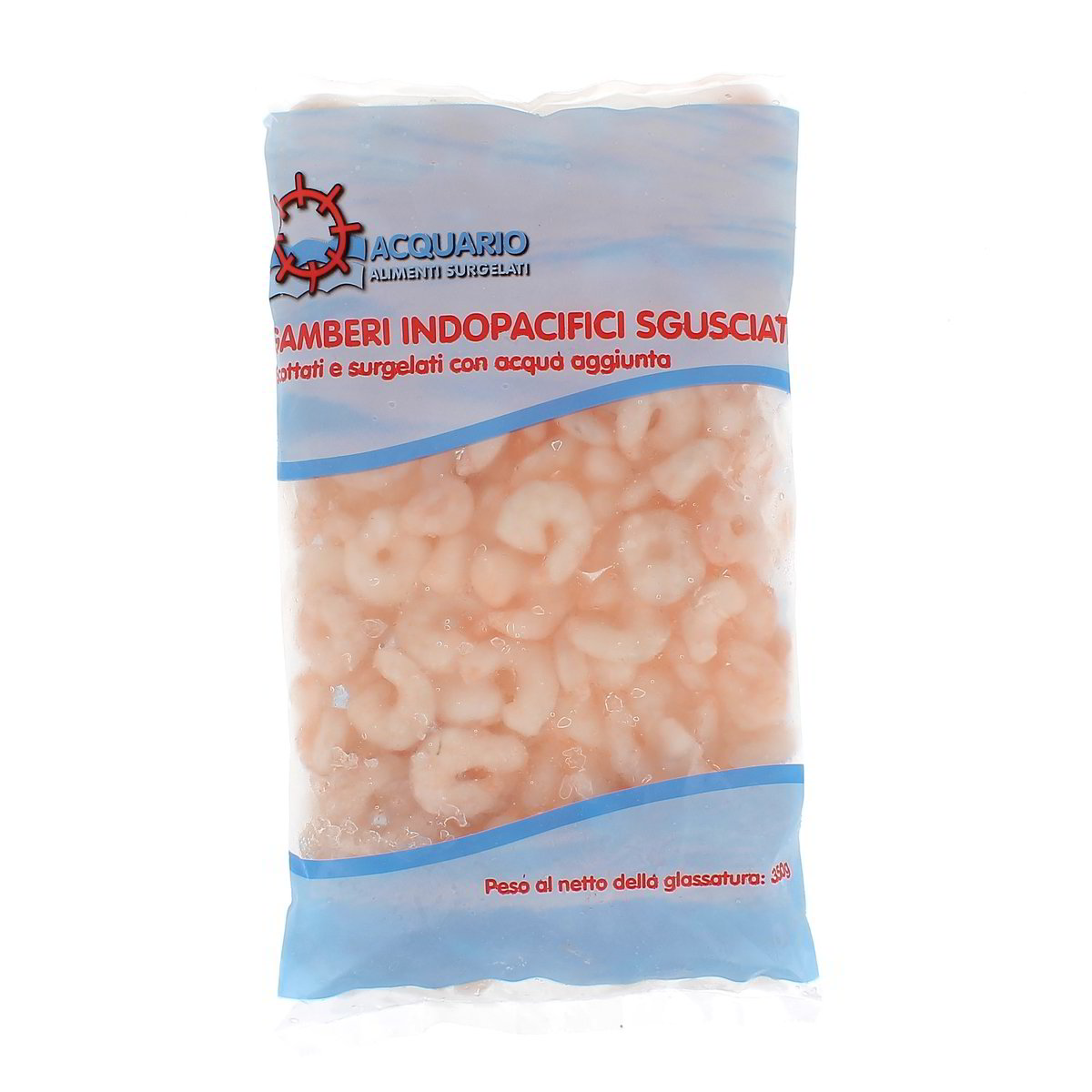 Acquario Gamberi Indopacifici Sgusciati 350 g
