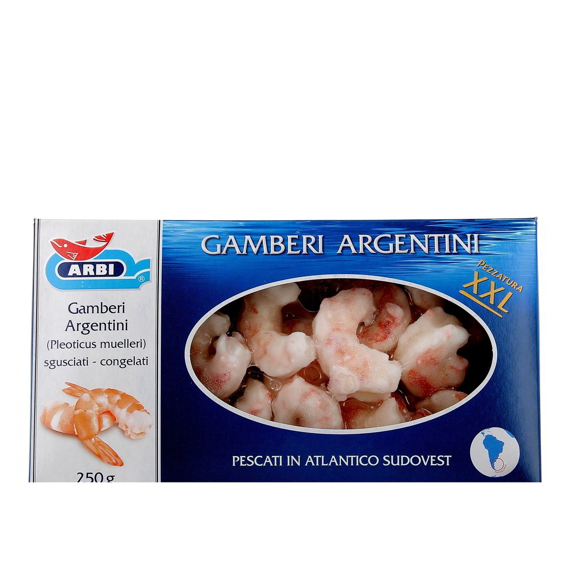 Arbi Gamberi Argentini Xxl 250 g