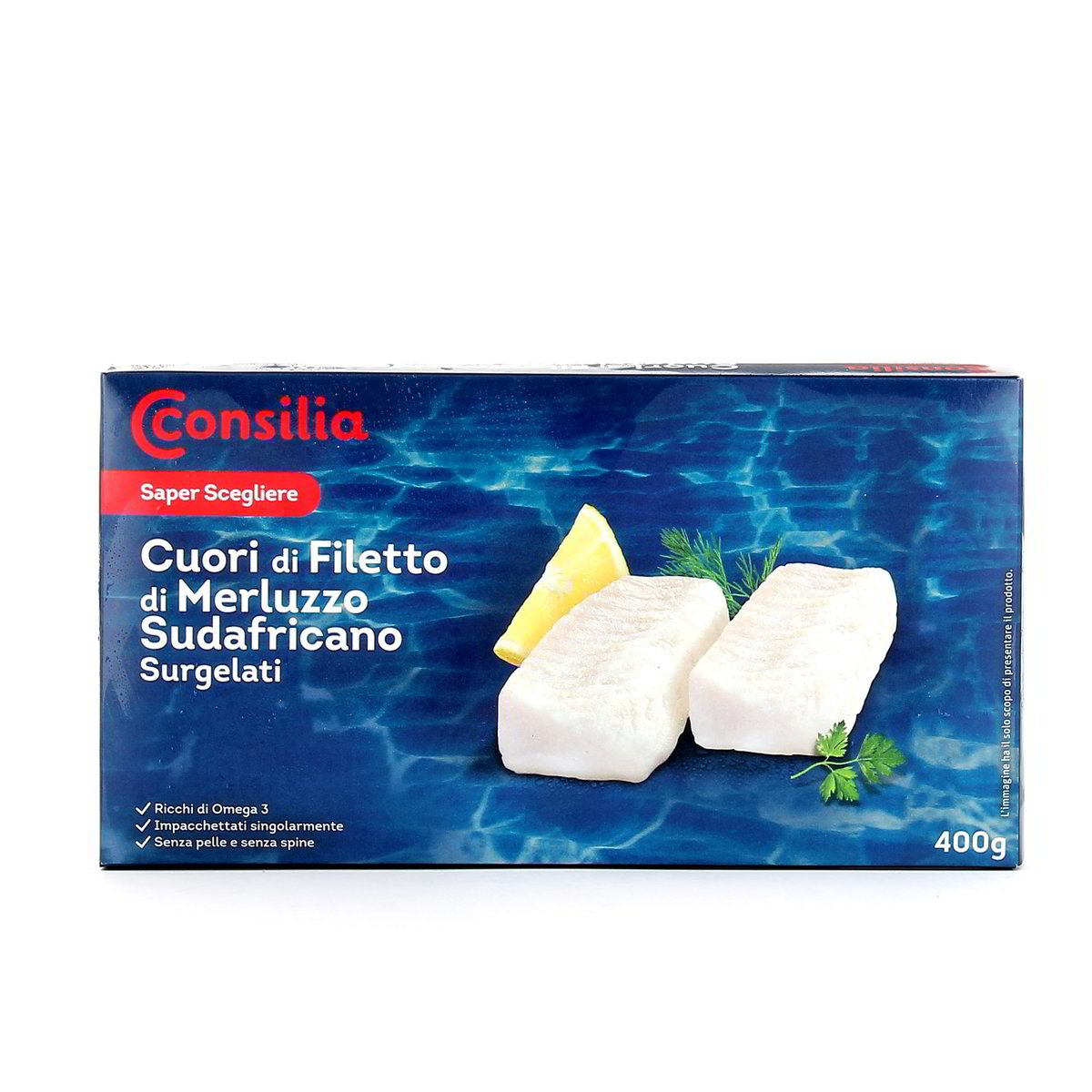 Consilia Cuori Di Filetto Di Merluzzo Sudafricano 400 g