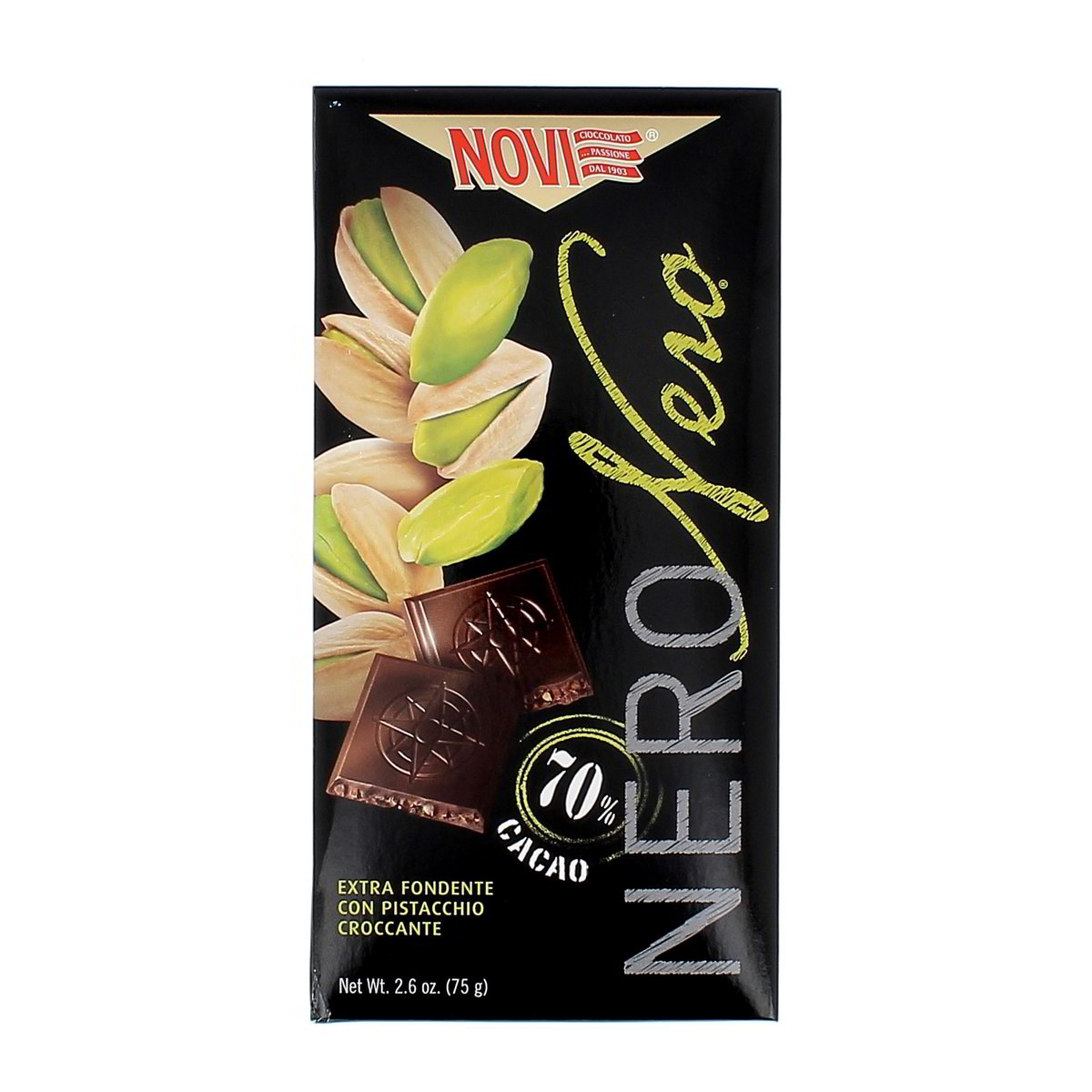 Novi Nero Nero Pistacchio 75 g