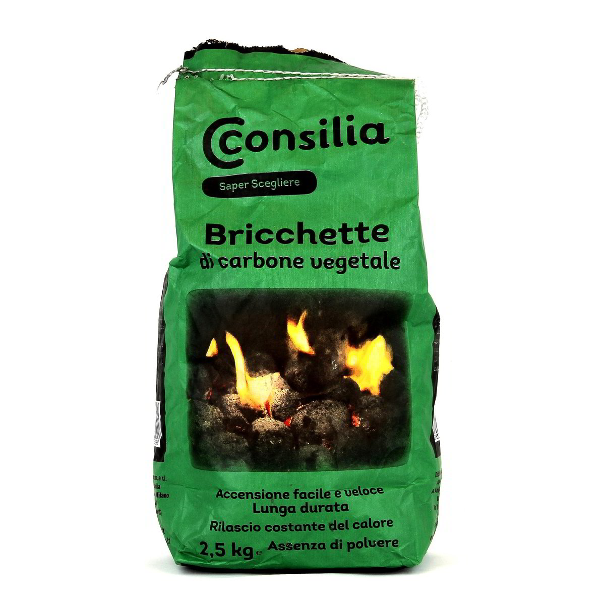 Consilia Bricchette Di Carbone Vegetale 2,5 kg