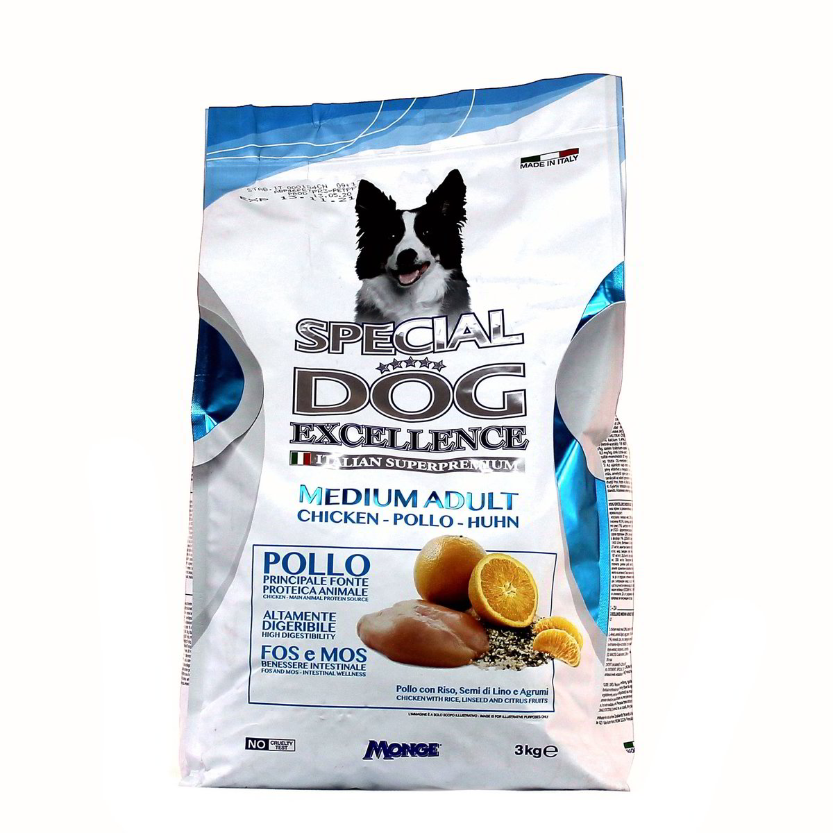 Special DOG Excellence Pollo Medium Adult 3 kg