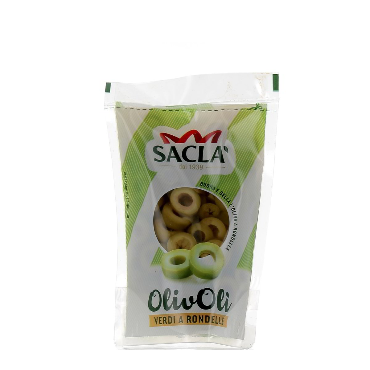 Saclà Olive Verdi A Rondelle 185 g - sgocciolato 85 g