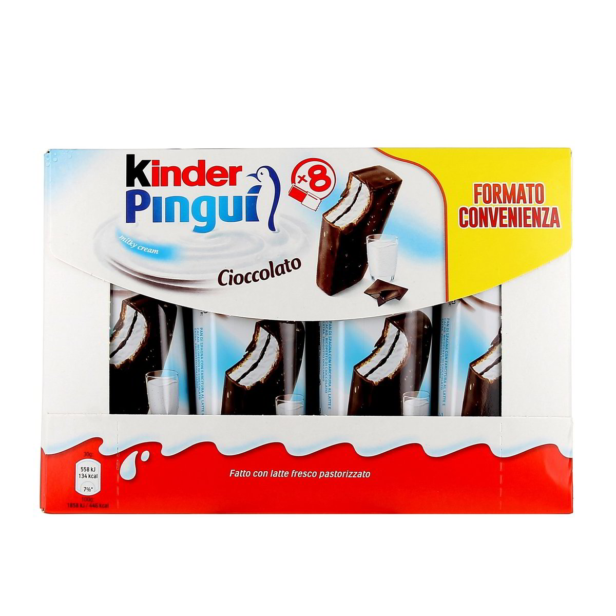 Kinder PINGUÍ CIOCCOLATO x8 240 g