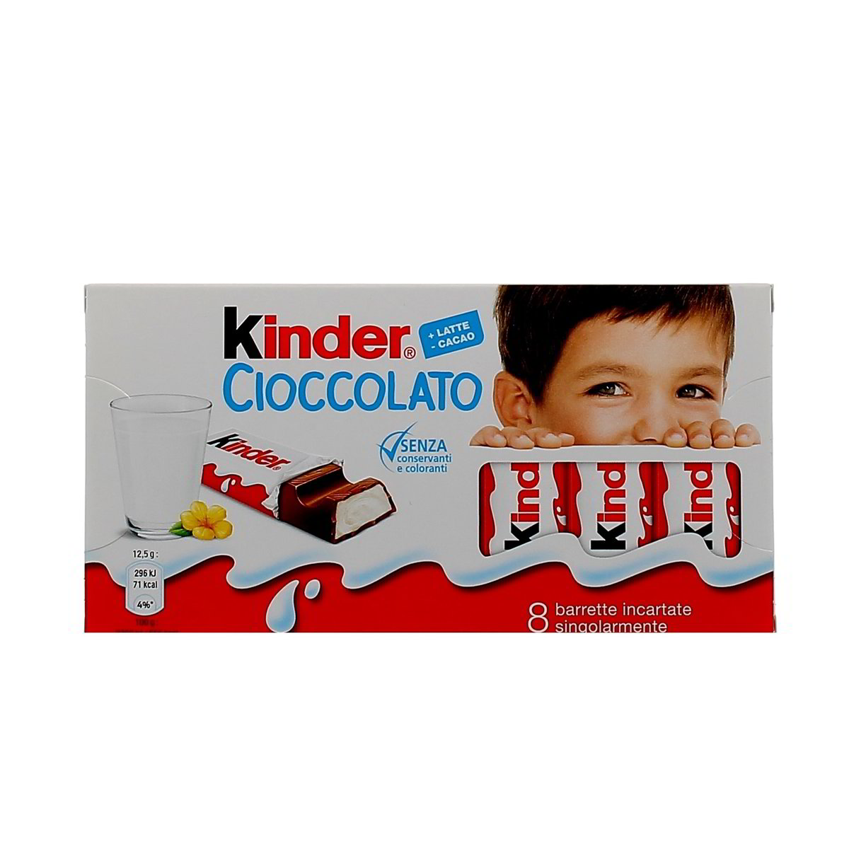 Ferrero KINDER CIOCCOLATO x8 100 g