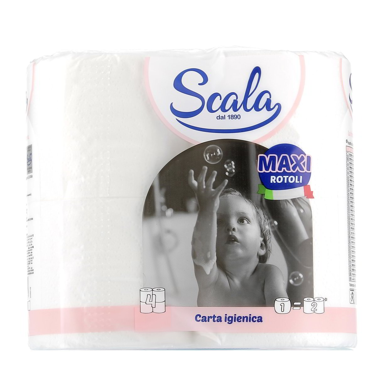 Scala Carta Igienica Maxi 4 rotoli