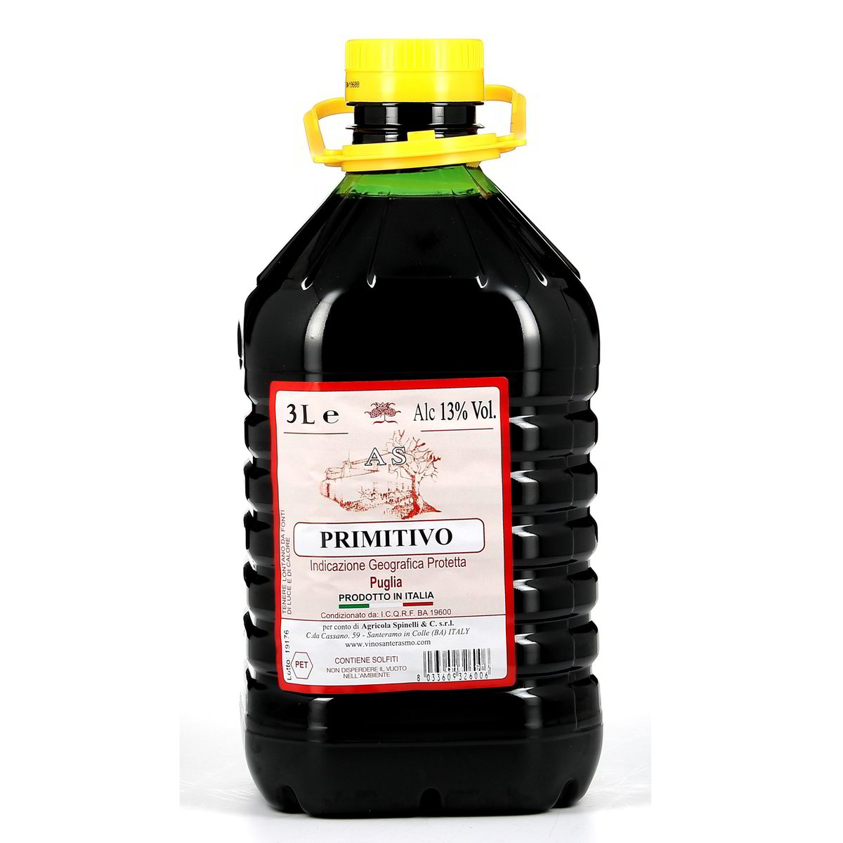 Primitivo Igo Puglia 3 l