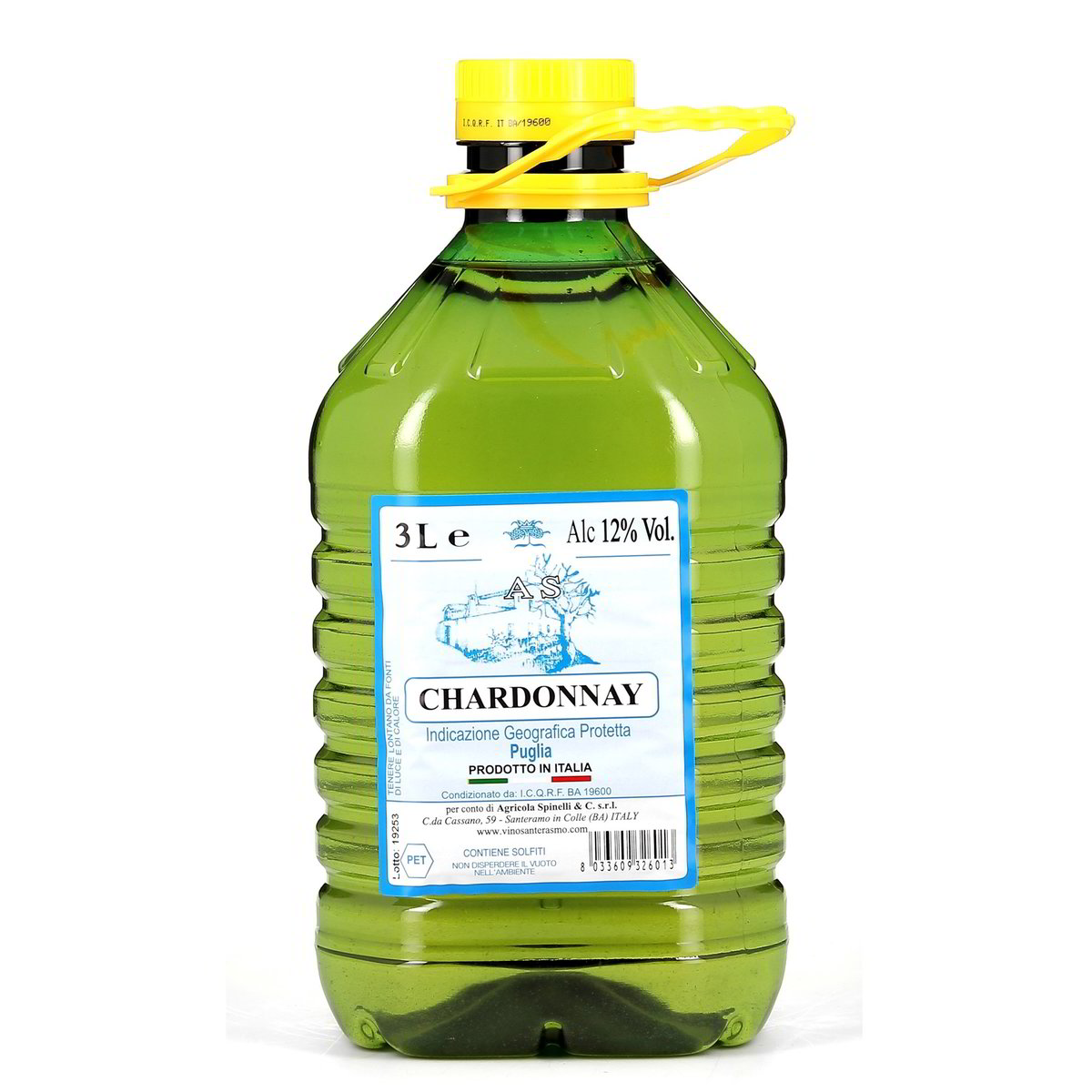 Chardonnay Puglia Igp 3 l