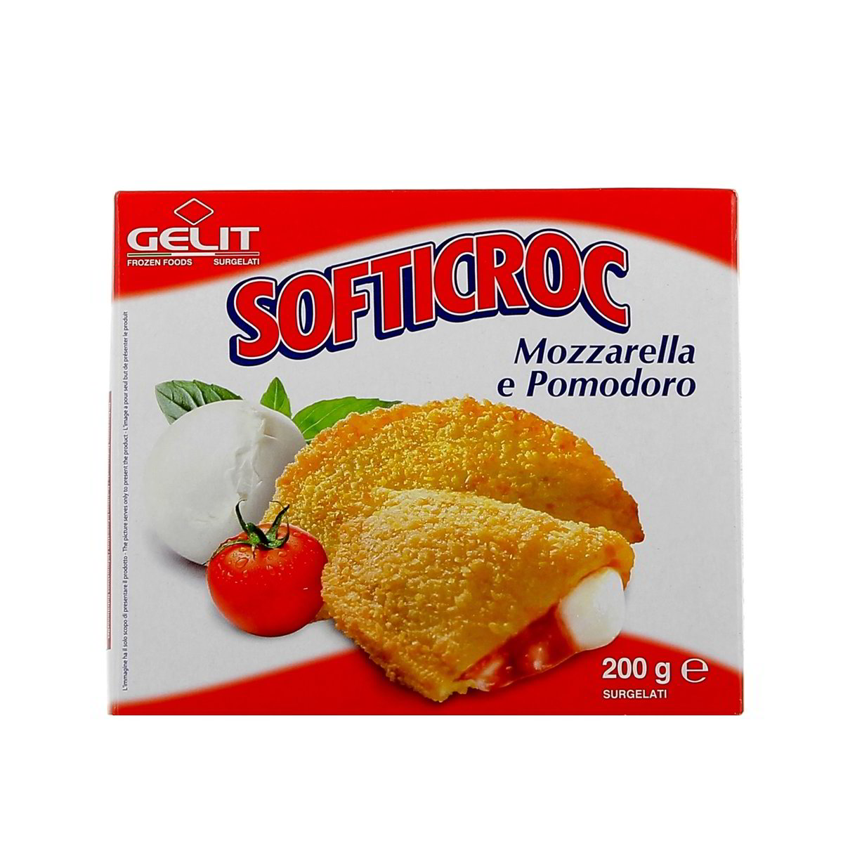 Gelit SOFTICROC MOZZARELLA E POMODORO x4 200 g