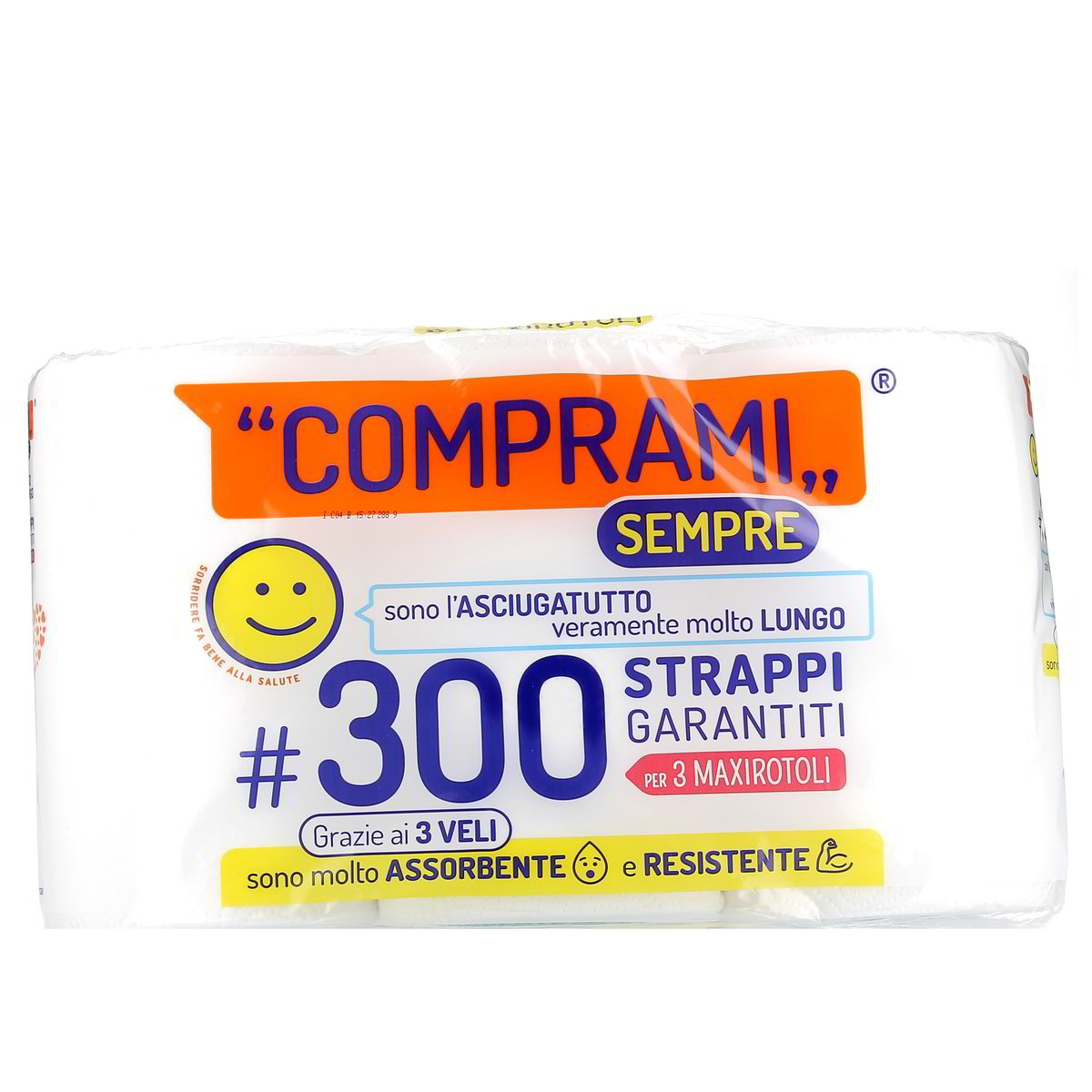 Perla Carta Asciugatutto Comprami 3 rotoli