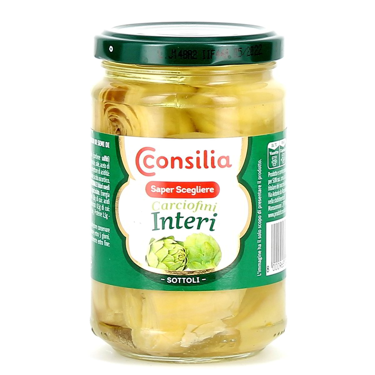 Consilia Carciofini Interi Sottolio 285 g