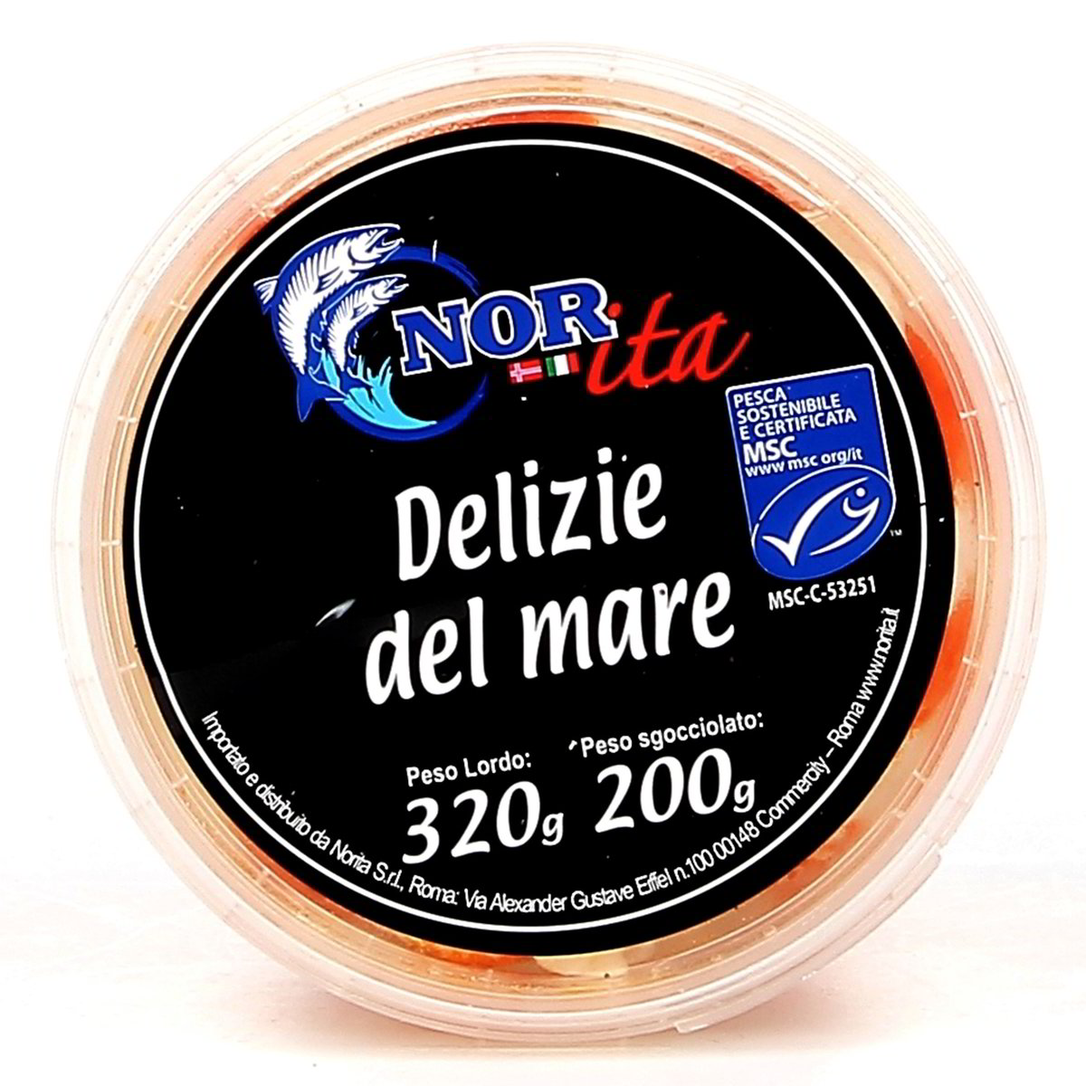 Norita Delizie Del Mare Gamberoni Di Surimi 320 g - sgocciolato 200 g