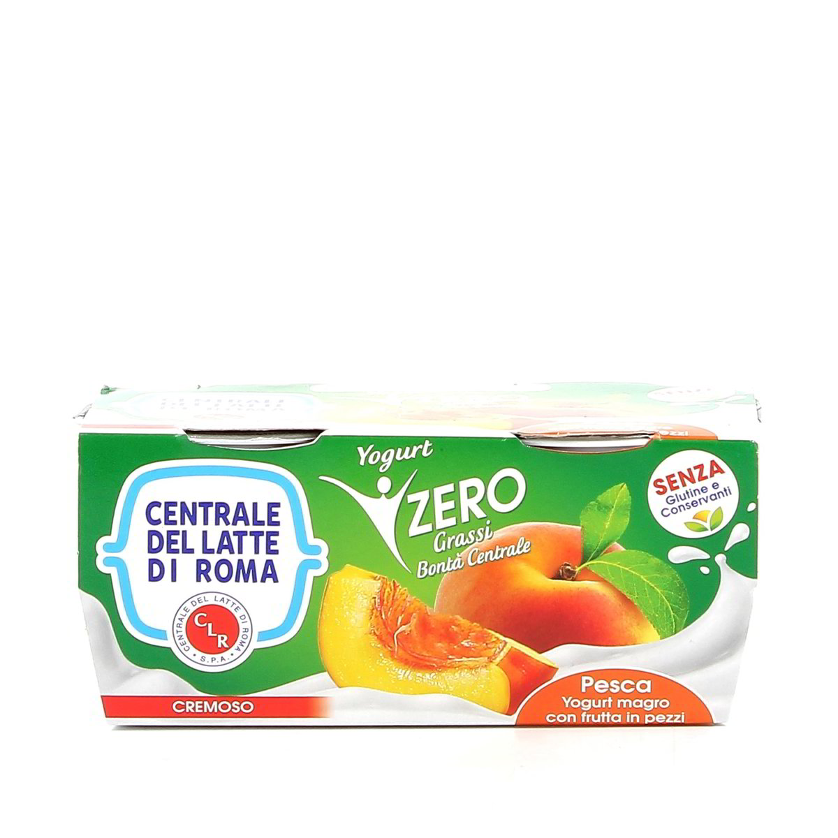 Centrale del Latte di Roma Yogurt Magro Alla Pesca Zero 2x125 g