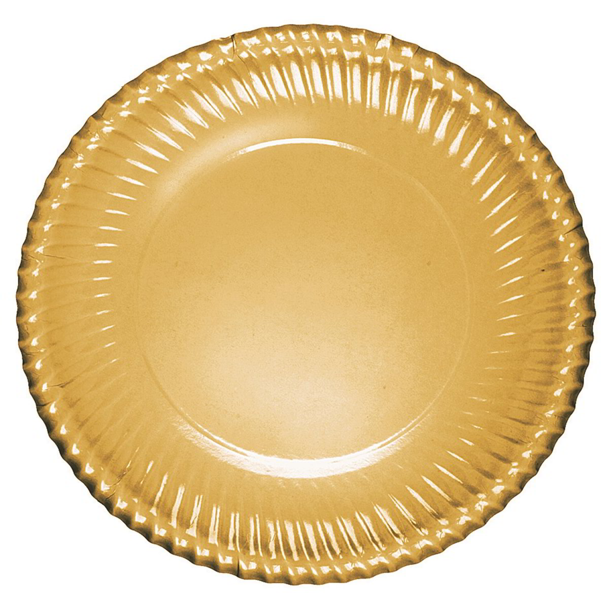 Bibo Maxi Piatti Piani Gold 6 pezzi