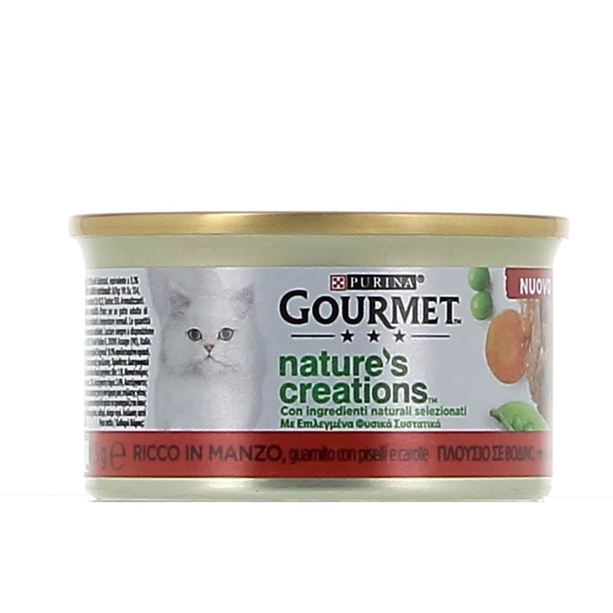 Purina Gourmet Nature's Creations Manzo Piselli E Carote 85 g