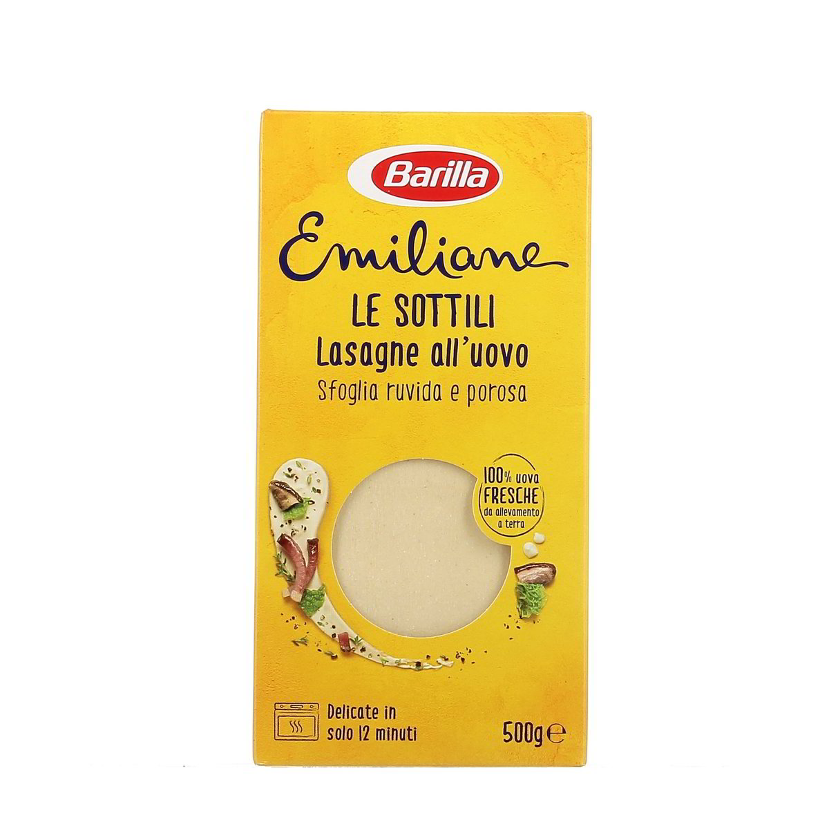 Barilla Emiliane Le Sottili Lasagne 500 g