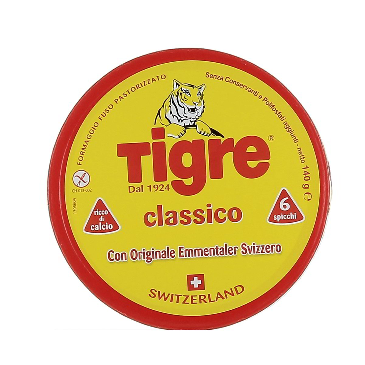 Tigre Formaggio Fuso Emmentaler Classico Svizzero 140 g