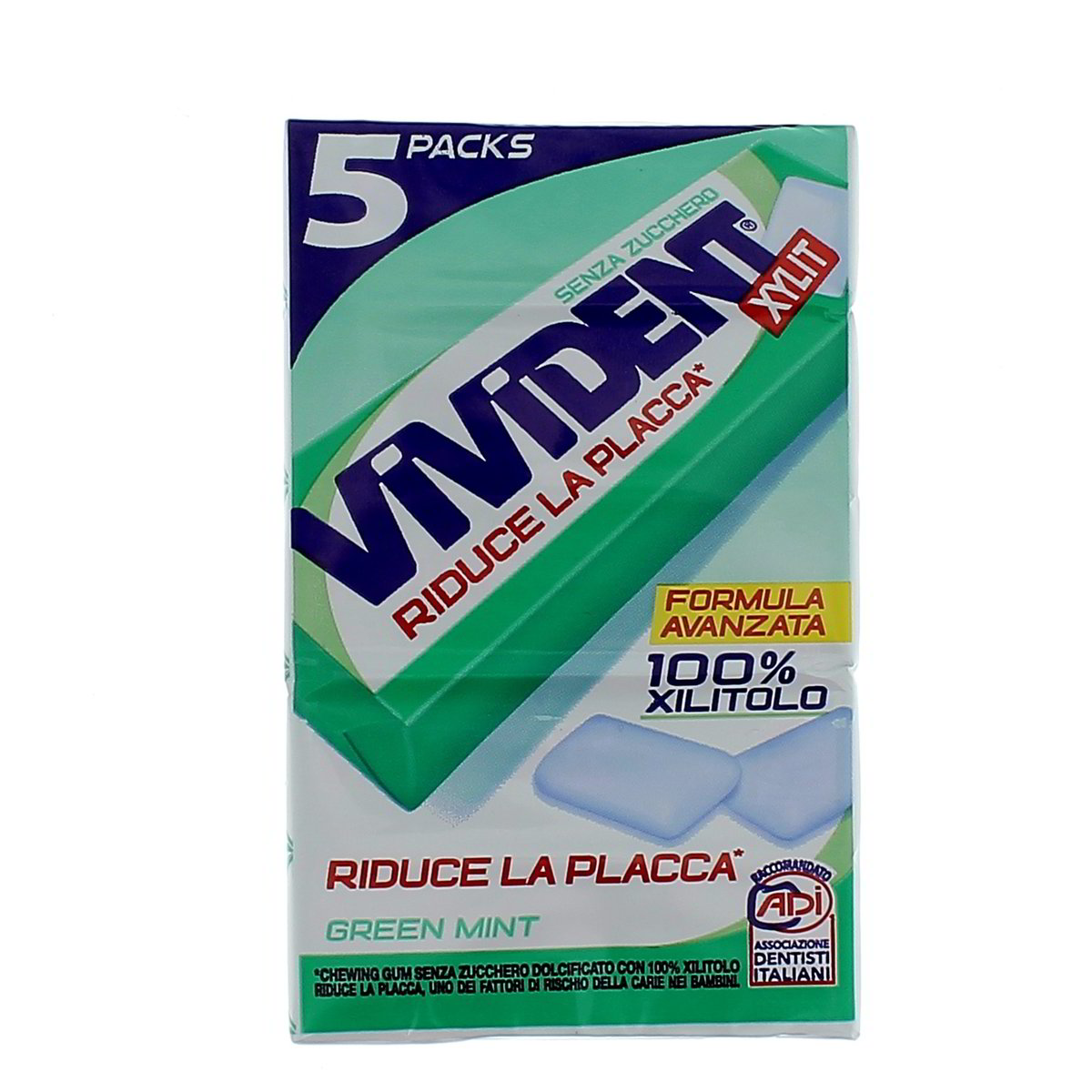 Vivident XYLIT GREEN MINT x5 67,5 g