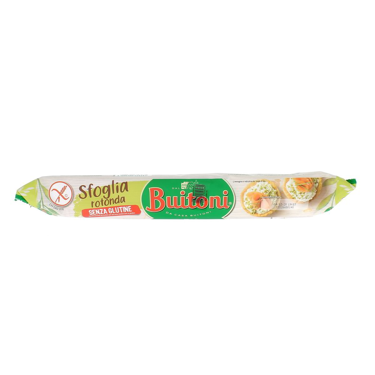 Buitoni Pasta Sfoglia Senza Glutine Rotonda Rotolo 280 g — immagine 3