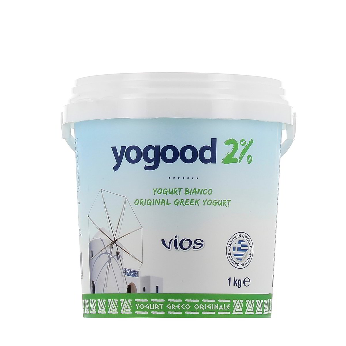Vios Yogood 2% Yogurt Greco Bianco 1 kg