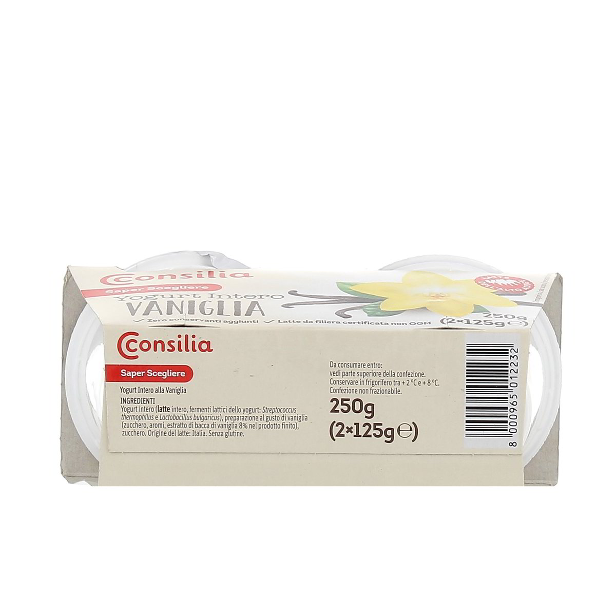 Consilia Yogurt Intero Alla Vaniglia 2x125 g — immagine 3