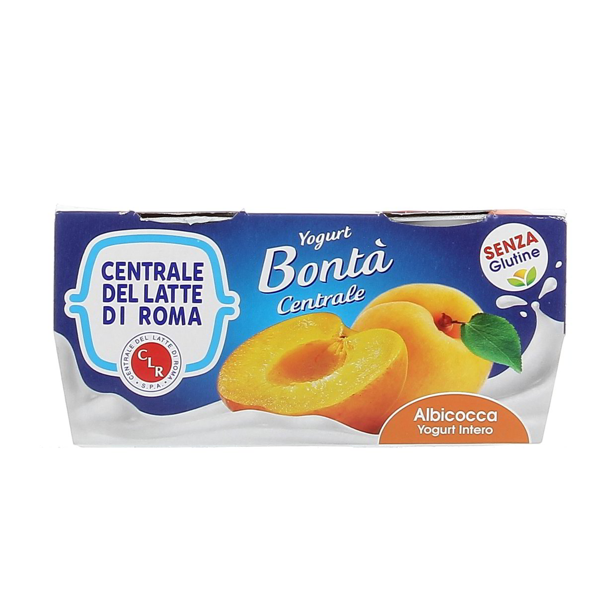 Centrale del Latte di Roma Yogurt Intero All'albicocca 2x125 g
