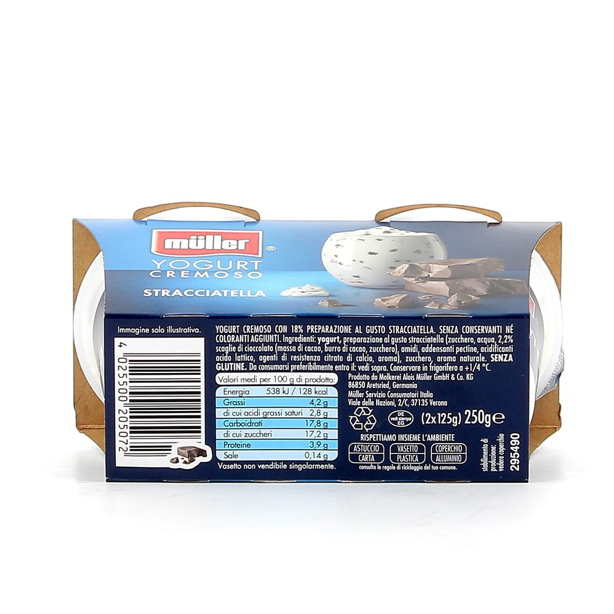 Müller Yogurt Cremoso Stracciatella 2x125 g — immagine 3