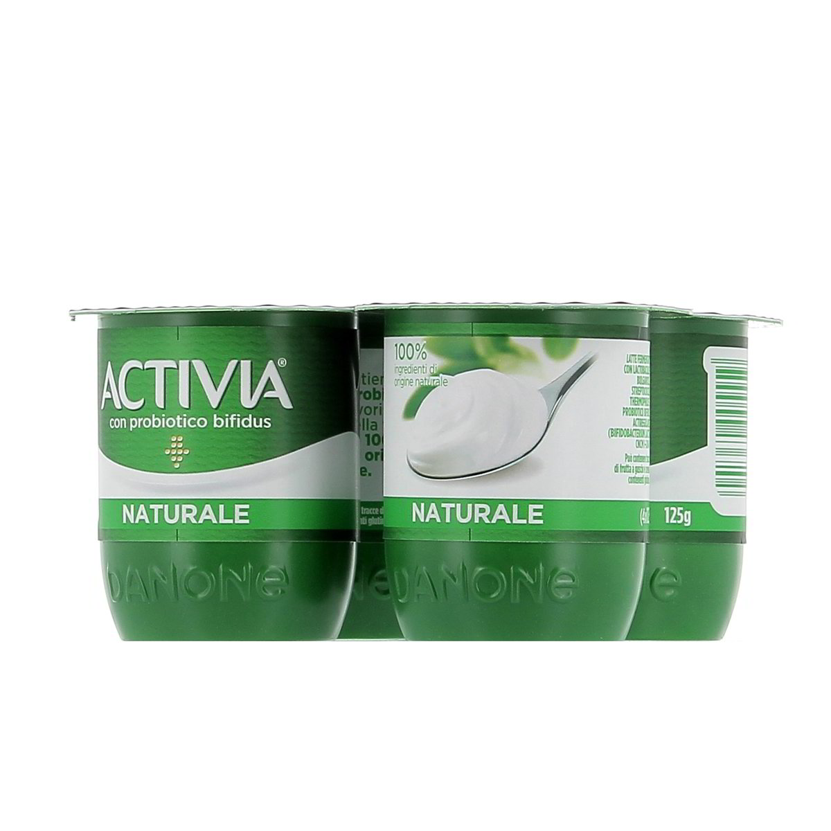 Danone Activia Naturale 4x125 g