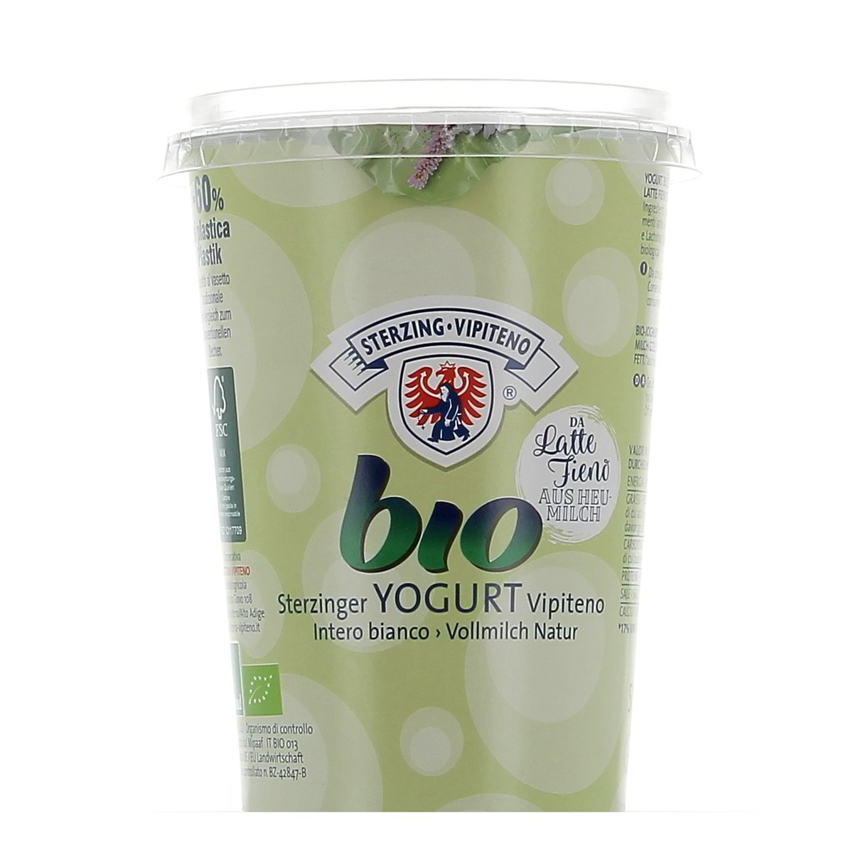 Sterzing Vipiteno Yogurt Intero Bianco Bio 500 g