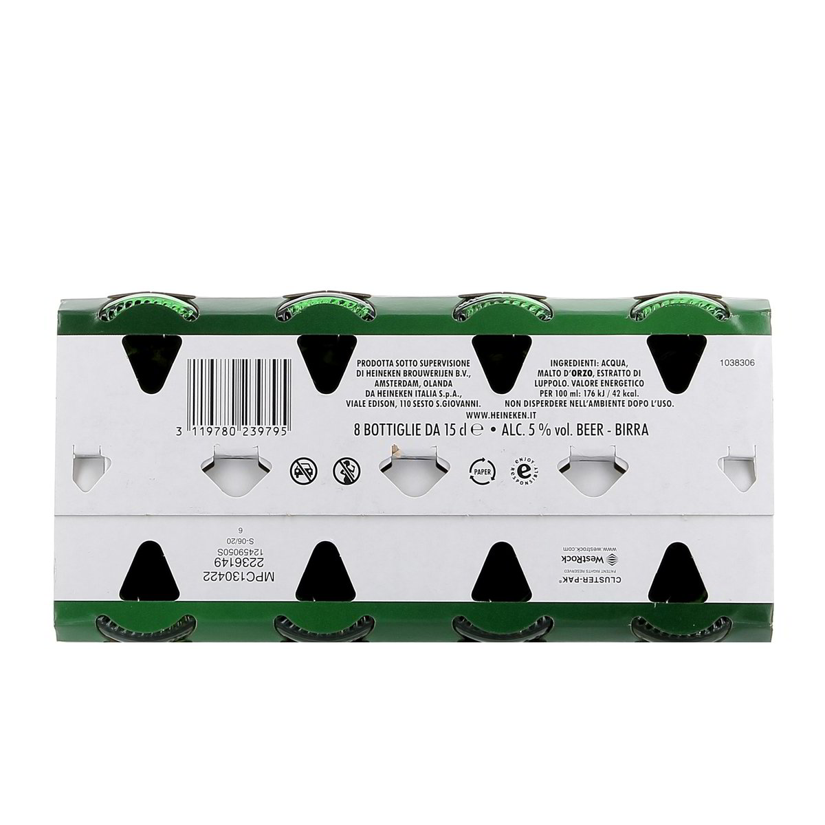Heineken Birra Mini 8x15 cl — immagine 3