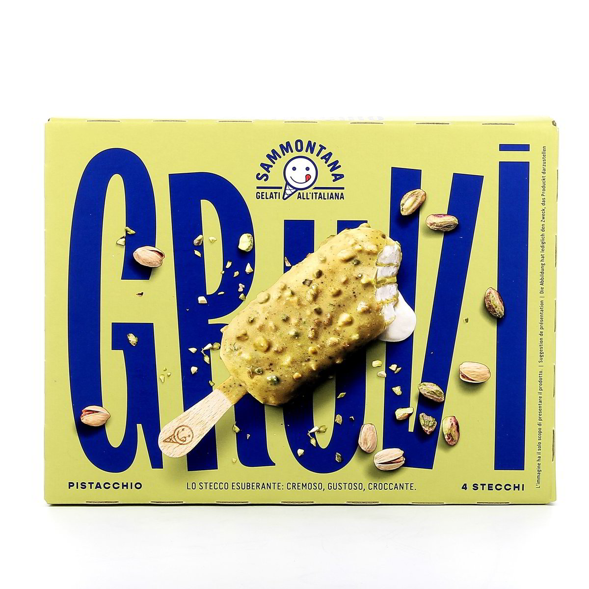 Sammontana GRUVI STECCO PISTACCHIO x4 240 g