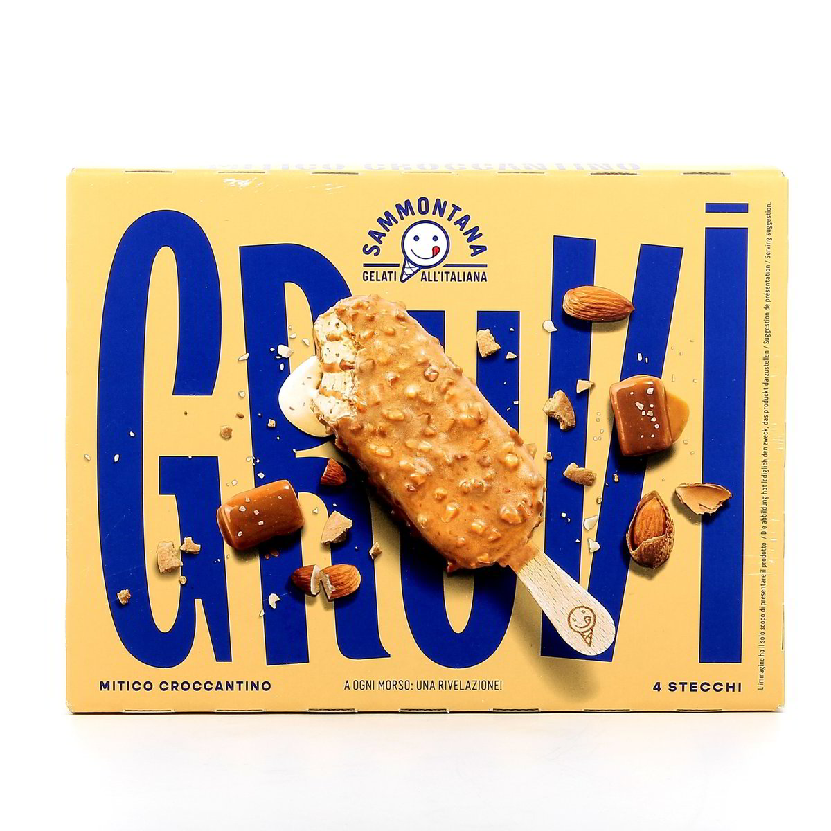 Sammontana GRUVI STECCO CROCCANTINO x4 240 g