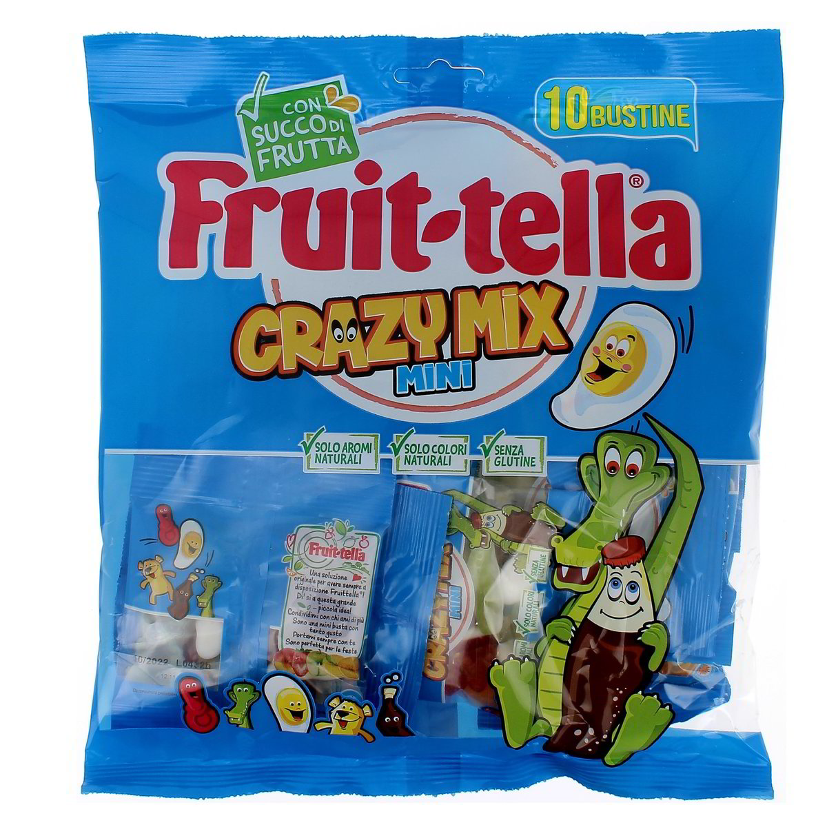 Fruit-Tella Crazy Mix Mini 250 g