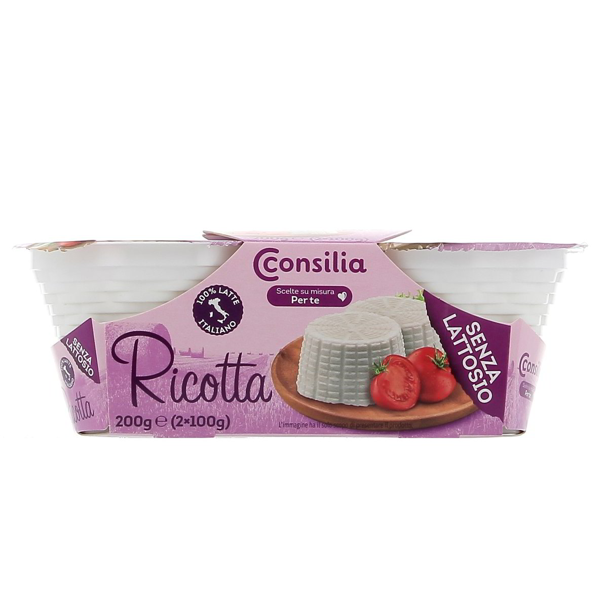 Consilia Ricotta Senza Lattosio 2x100 g