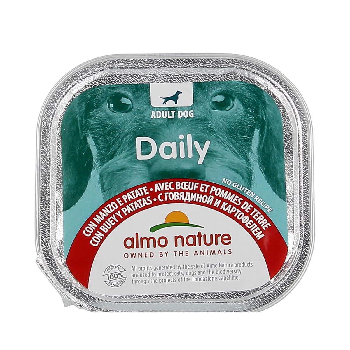 Almo Nature Daily Con Manzo E Patate Adult Dog 300 g