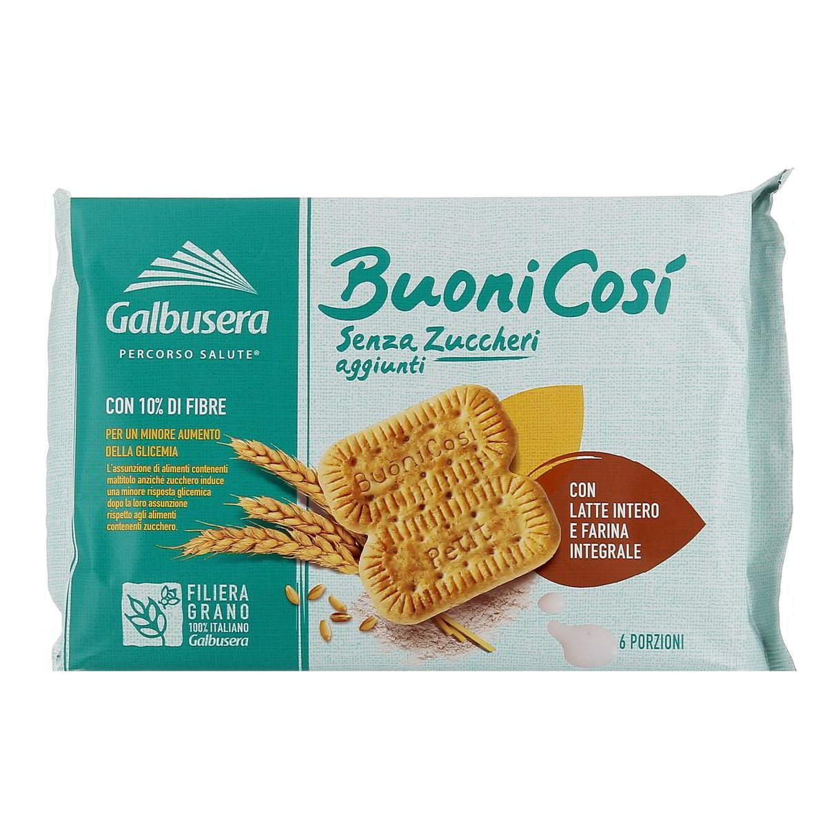 Galbusera Buoni Cosí Frollini Con Latte Intero E Farina Integrale 300 g