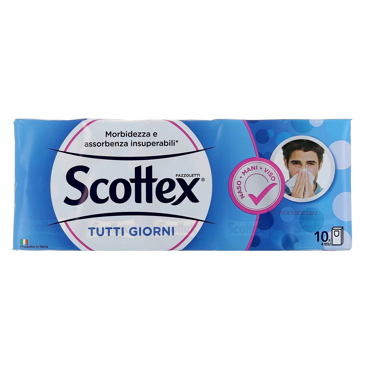 Scottex Fazzoletti Confort Completo 4 Veli 10 pezzi