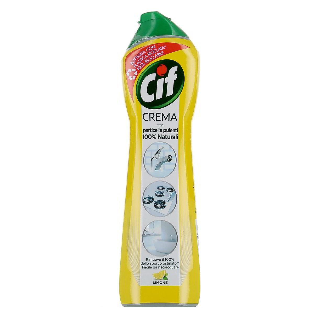 CIF Crema Con Micro Cristalli Limone 500 ml