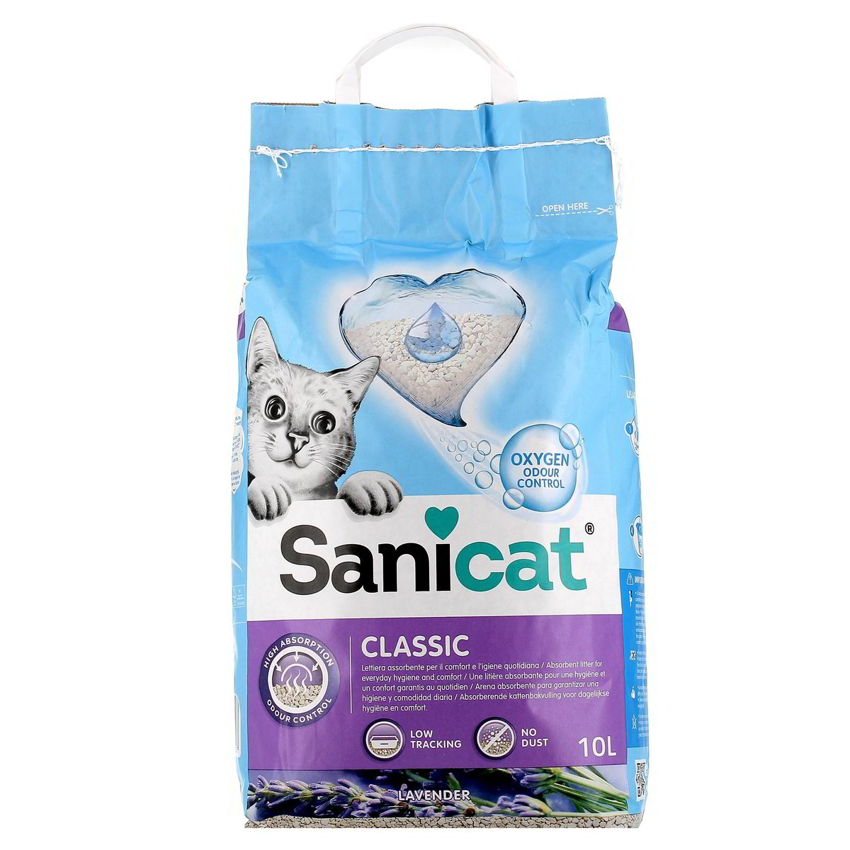 Sanicat Lettiera Classic Lavanda 10 l