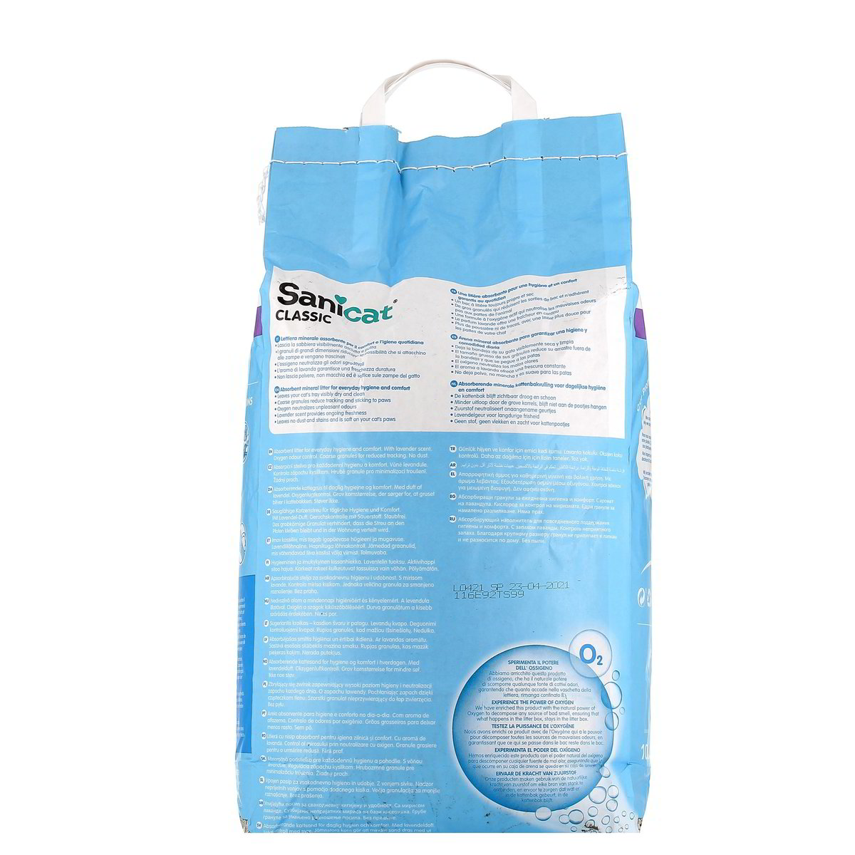 Sanicat Lettiera Classic Lavanda 10 l — immagine 3