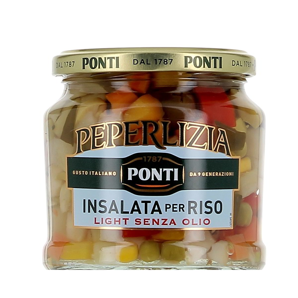 Ponti Peperlizia Insalata Per Riso Light Senza Olio 350 g - sgocciolato 210 g