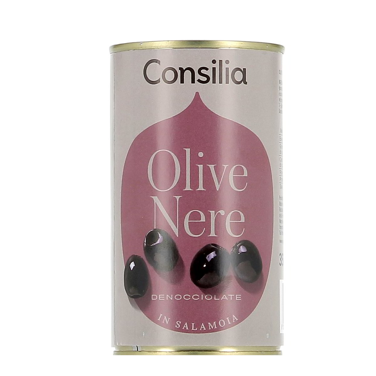 Consilia Olive Nere Snocciolate 350 g - sgocciolato 150 g