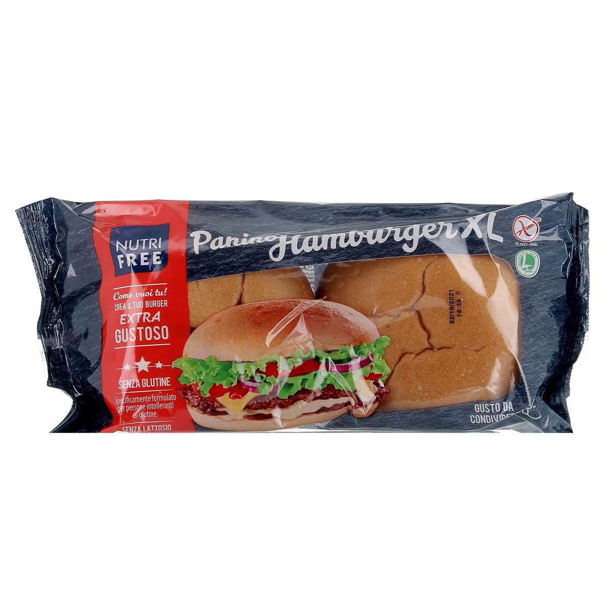 Nutrifree PANINO HAMBURGER XL x2 200 g
