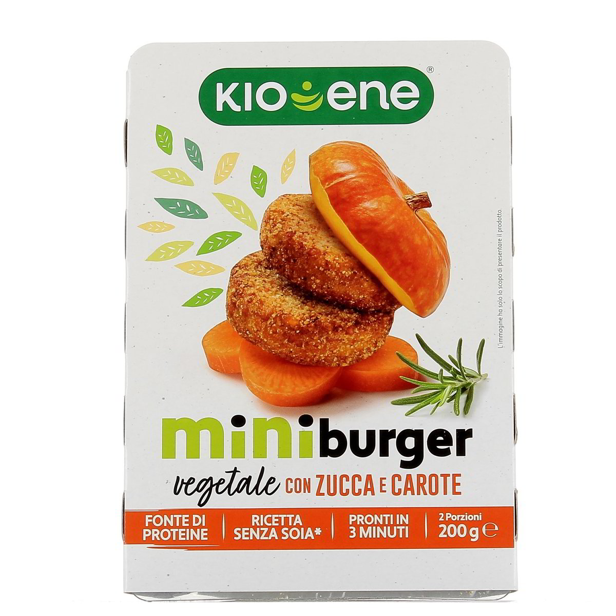 Kioene Miniburger Zucca E Carote 4X50 g