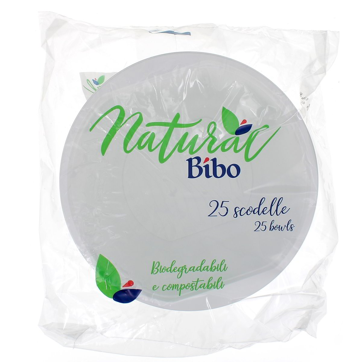 Bibo Scodelle Bioplastica 25 pezzi